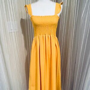 COPY - International Concepts Dress Yellow Gorgeous Summer Size 6